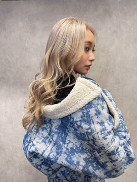 サニー 渋谷(SUNNY) ハイトーン、ハイライト、ミルクティーベージュ、レイヤーカット