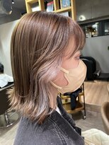 スタイル スマート サロン(STYLE smart salon)&nbsp;【kanae/藤沢】イヤリングカラー/ホワイトベージュ