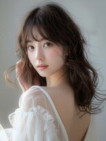 ブロッサム 保谷(Blossom)&nbsp;オンブレグレージュオリーブベージュくびれミディ大人美人