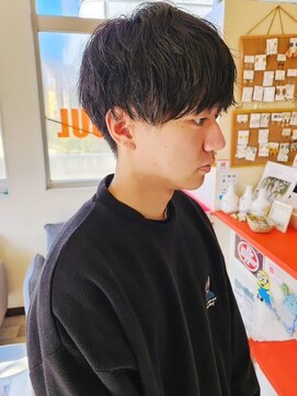 リップソウル(RIP SOUL) 《RIP SOUL》ソフトツイストパーマ マッシュ