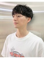 キジ(kiji)&nbsp;刈り上げマッシュパーマソフトスパイラルパーマ久屋大通丸の内栄