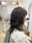 ミディアムパーマ