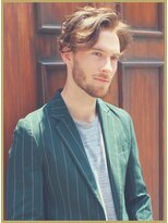 ジジバイワースホワイル(jiji by WORTH WHILE)&nbsp;アッシュブラックウルフマッシュパーマハイライト波巻きショート