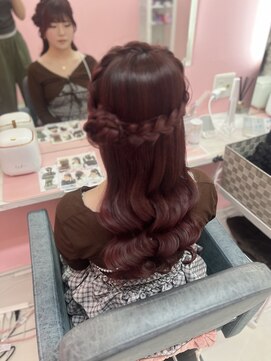 シーズン 大阪(SEASON) ヘアセット/くるみちゃんへあ/カジュアルアレンジ/梅田駅