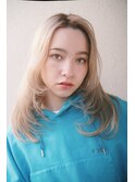 ロングレイヤーケアブリーチホワイトブロント