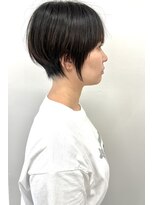 ラウンジ モリオ イケブクロ(Lounge MORIO Ikebukuro) 【morio】20代30代40代 髪質改善 大人かわいい黒髪丸みショート