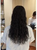 周りと差をつける！！ロングウェーブパーマ