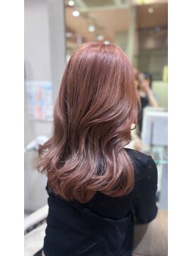 ラメール(MAISON LA MER) 【MANAMI】1ブリーチ~ピンクベージュ