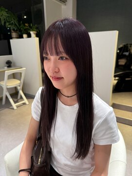 アム(amu) ラベンダーカラー/ラベンダーグレージュ/透明感カラー