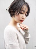 【morio札幌】札幌ショート 大人かわいい黒髪ショートボブ