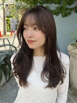 イヴォーク トーキョー(EVOKE TOKYO)&nbsp;レイヤー/ミディアム・ロング/20代/顔周り/髪質改善