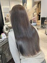 ノエル 池袋店(noel)&nbsp;【noel】manami×ブリーチなし　ミルクティーベージュ