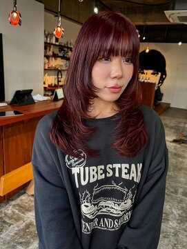 ニードジェリコ(NEED JERICHO) ボルドーカラーレイヤー