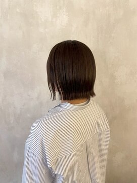 髪質改善/顔周りレイヤーカット/グレージュ[千葉/千葉駅]