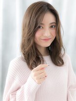 ドクターズ サロン ラブ(Dr's Salon LAB)&nbsp;大人可愛いセンターパートエアリーミディアムs古河20代30代40代