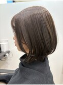 くびれレイヤー×オリーブベージュ