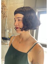 コエル(coel)&nbsp;”ふんわり ボブ ”WIDE-ARCH　BANG