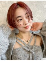 サンドパールス 仙台店(sand PALCE) 髪質改善/大人ガーリー/似合わせカット/ショートボブ前髪/仙台