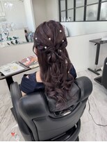 クロス ツー(COROSS2) ハーフアップ/へアセット/お呼ばれヘア/結婚式ヘア