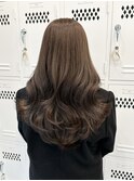 レイヤーカット顔まわり前髪セミロング20代30代40代