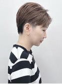 ＊刈り上げベリーショートハンサムショート女子前下がりショート