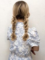 セルカ 新宿(CERCA)&nbsp;小川/ツインあみおろしヘアアレンジ/ヘアセット新宿