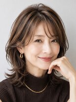 サーカス バイ ビュートリアム 青山(CIRCUS by BEAUTRIUM)&nbsp;40代50代 大人上品なふんわりレイヤーカット くびれミディアム