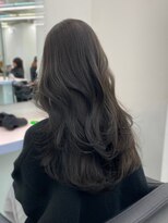 ミヴィ(MIVY)&nbsp;ブリーチなし透明感カラー×レイヤーカット×髪質改善TR