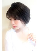 【neolivenico 大井町店】 ナチュラル 大人ショートボブ