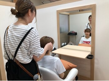 アドゥーヘアー(A do hair)の写真/実力派スタイリストが1対1ですべて担当してくれるから、お任せもOKだし、衛生面でも安心して過ごせるのが◎