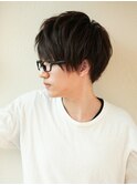 AFLOAT《矢田菜津紀》メンズビジネス30代好感度メガネ似合う髪型