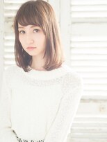 フローレント(florent)&nbsp;ツヤワンカールロブ～ミディアムスタイル