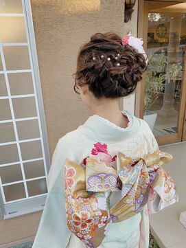 マイ ヘア デザイン 岡崎(MY hair design) 成人式アレンジ