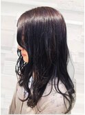 トリプルカラー　ホイルカラー　ラベンダーアッシュ　グレイ