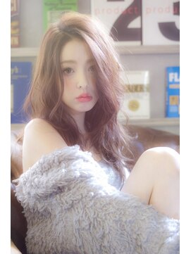 ラべリー 池袋(LOVELEY) 外国人風ミルクティー　ダブルカラー　【池袋】