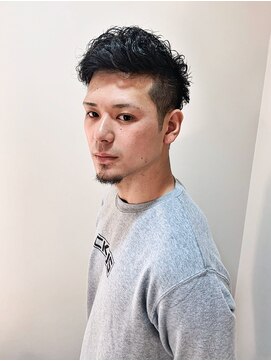 ヘアアンドリラクゼーション ヒスイ(Hair＆Relaxation HISUI) ツーブロック×パーマ