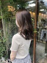 ニコアヘアデザイン(Nicoa hair design) 暗めの色でも透明感を！