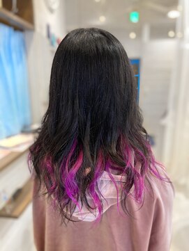 シェルティ フィエル(Shelltie Fiel) 蛍光ヴァイオレット☆インナーカラー