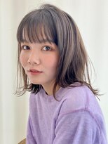 ネオリーブ チロル 横浜西口店(Neolive CiroL.)&nbsp;伸ばしかけスタイル　ナチュラルボブミディ