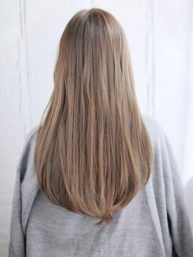 ヘアメイク ナル(hair make nalu) かきあげナチュラルストレートスタイル