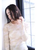 stylist大山）クールボブ◎透明感アッシュ