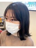 #韓国ヘア#プリカール#酸熱#ボブルフ#くびれ#うざバング