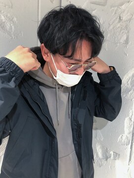 メルト 吉祥寺(melt) 《長谷川愛》センターパートくせ毛風パーマ/マットワックス