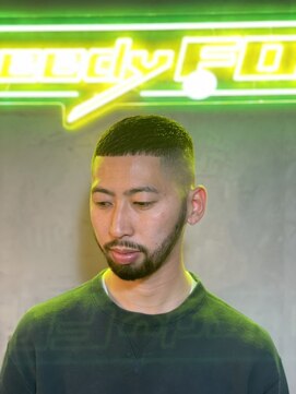 グリーディーフォックス 代々木(Greedy FOX) かき上げヘア/サイドパート/韓国マッシュ/フェードカット/代々木