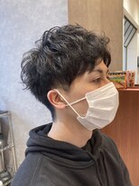 ラッシュ(rush) 無造作パーマ×マッシュショート