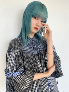 ゲーム 原宿店(GAME) ターコイズ/ダブルカラー/ケアブリーチ/髪質改善/原宿