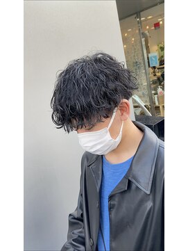 オーバルバイアピッシュ(OVARL by apish) ゆるめ波巻きパーマ