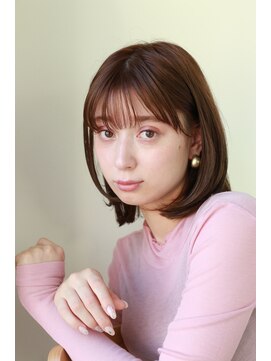 エクリフルール(equri fleur) 【目黒】 大人可愛いワンカールボブ20代30代40代