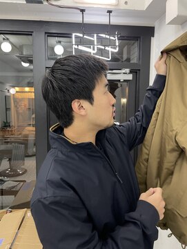 ウェルネス(Wellness) スキンフェードツイストスパイラルツーブロックマッシュ46