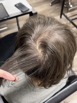 ヴィフ 大船(VIF)&nbsp;卒白髪染め/イメチェンヘアスタイル/モードヘア//ダークアッシュ